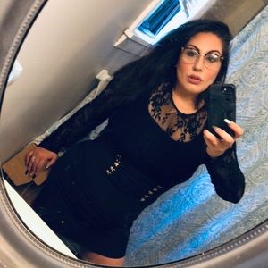 Fashion Nova Lace Bodycon Dress